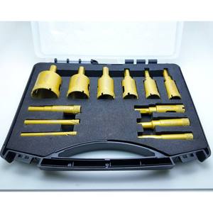 6mm bis 35mm Vakuumgelöteter Diamant-Lochsägen-Bohrersatz für Marmor, Granit, Fliesen, Porzellan und Beton - Product Image 6