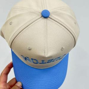 Wholesale 6/5 Distressed Custom <b>Acrylic</b> <b>Fabric</b> Baseball Cap Logo Embroidery Retro Vintage Dad Hat Curved Design Breathable - Product Image 6