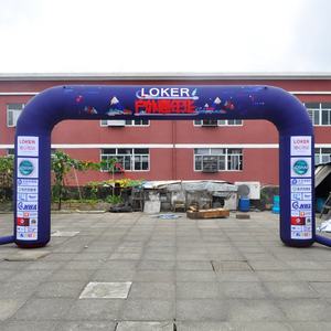 Arco gonfiabile pubblicitario all'aperto con aeratore per eventi promozionali pubblicitari - Product Image 5