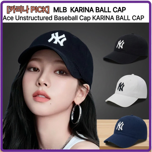 หมวกแก๊ปโลโก้แบบไม่เป็นทางการ [3 สี] ของ [คาริน่า PICK] รุ่น Ace ของแท้ 100% หมวก KPOP ของคาริน่า - Product Image 3