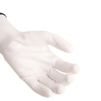 Gants anti-coupure EN388 approuvés SNELL 13G Niveau 4 avec paume en PU, résistants aux piqûres et à l'abrasion, pour l'entretien technique
