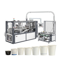 Full Automatic Double Wall Paper Bowl Former Paper Cup Making Machine