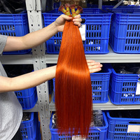 Extensions capillaires I-tip sans couture à double trame, couleurs vibrantes, directement de l'usine, pour femmes, pouvant être permanentées