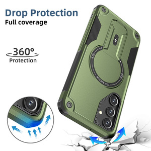 Custodia magnetica per <span class=keywords><strong>Samsung</strong></span> S25 Ultra S24 Ultra S25 Edge <span class=keywords><strong>A35</strong></span> 5G A14 A36 A56 protezione antiurto - Product Image 3