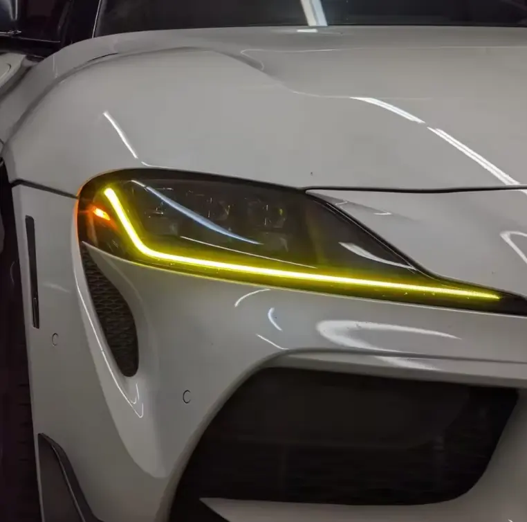 Auto-Onderdelen Auto Koplampen Toyota Supra A90 A91 Led Dagrijlichten Richtingaanwijzers Ver En In De Buurt Van Koplampen