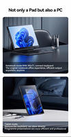 2026 Ucuz 2'si 1 Arada 12.7" Windows Tabletler Intel N5095 24+1TB SSD Dokunmatik Ekran İş Dizüstü Bilgisayarları Yepyeni Surface Pro Tablet PC