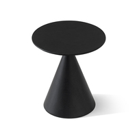 Table d'appoint en bois massif Wabi-sabi, design minimaliste moderne, table à thé, table basse en forme de sablier pour salon