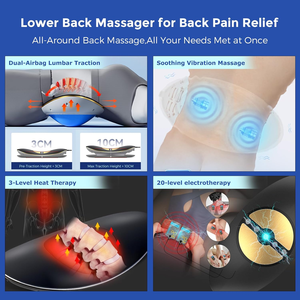 Dispositivo di Trazione Lombare per Terapia Domestica Efficace, Massaggiatore Lombare con Immagini e Video HD, Fornitore E-commerce - Product Image 3