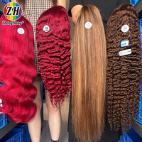 Perruque bouclée naturelle birmane 13x4 en gros, perruques de cheveux humains bouclés birmanes HD Lace densité 210, perruque vietnamienne 100% naturelle originale