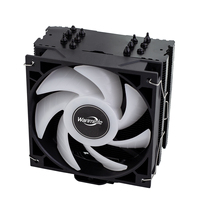 Nuevo y Popular Radiador de Aluminio con 6 Tubos para CPU Intel, Venta Directa de Fábrica, Enfriamiento Líquido para Computadoras de Escritorio