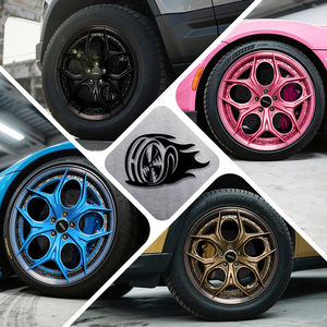 Llantas de aluminio forjadas de 2 piezas personalizadas de bronce negro, llantas de coche deportivo de carreras para Mercedes Benz Bmw Audi Ferrari Rolls <span class=keywords><strong>Royce</strong></span> - Product Image 2