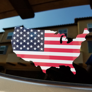 Tùy Chỉnh UV Bảo Vệ Ngoài Trời Chết Cắt Trắng PVC 4-Màu In Khuyến Mại Dán Cửa Sổ Bumper <span class=keywords><strong>Sticker</strong></span> Kính Chắn Gió Decal - Product Image 5