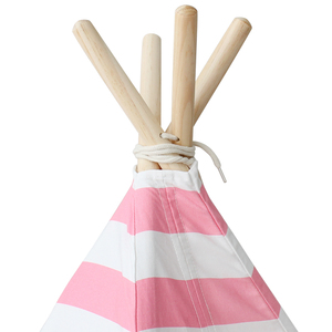 Rose <span class=keywords><strong>indien</strong></span> coton enfants bébé grand enfant carpas toile <span class=keywords><strong>tipi</strong></span> tienda en plein air pour enfants tente <span class=keywords><strong>tipi</strong></span> - Product Image 3