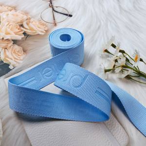 Ruban en nylon personnalisé de 30 mm d'épaisseur pour la décoration durable des vêtements, sangle de sac non élastique, motif Loge, multicolores - Product Image 3