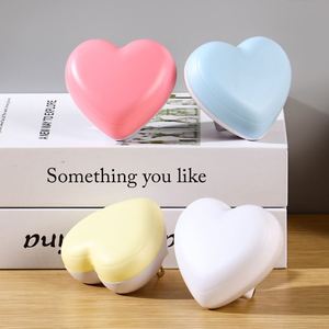 LED Night <b>Light</b> Heart-shaped love Energy-saving Room Romantic Atmosphere Mood Bedside Lamp Sleep <b>Light</b> Control Induction Lamp - Product Image 6