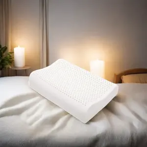 Puur Natuurlijk Latex Kussen Wit Helpt De Cervicale Wervelkolom Te Beschermen En Bedkussens Van Slaapkwaliteit Te Verbeteren - Product Image 1