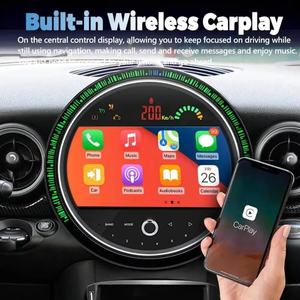Sistema de Audio y Video Carplay para BMW Mini One Cooper R55 R56, Radio para Auto con Pantalla Android 15, Unidad Principal Estéreo, Navegación Multimedia Inalámbrica - Product Image 6