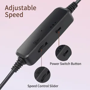 เครื่องขัดเล็บไฟฟ้าแบบพกพาใหม่ - ใช้พลังงานจาก USB, ใช้งานแบบเสียบปลั๊ก (ไม่ต้องใช้แบตเตอรี่), H - Product Image 4