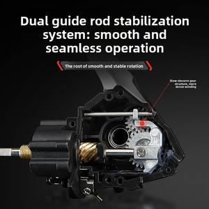 Road Master Brother Semi-Dense Line Spinning Wheel All-Metal Gapless Long-Cast Micro-Object Sea Rod Fishing Reel 5.2:1 Gear - Product Image 4