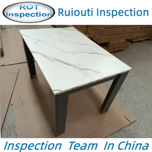 Qc Inspectiediensten Yiwu/Pre-Shipment Inspectie Zhejiang/Kwaliteitscontrolediensten Van Tafelmeubilair In Ningbo