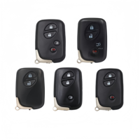 Carcasa Universal para Llave Le-xus de 2/3/4 Botones, Repuesto para Llave de Coche/SUV, Compatible con Lonsdor LT20-01/CK TOM-O-02 PCB
