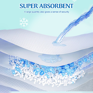 Serviettes hygiéniques biodégradables Napee en coton biologique doux et naturel pour femmes, super absorbantes, économiques, pour usage diurne - Product Image 4