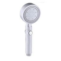 Accessoire ABS robinets de douche muraux ensemble de pommeau de douche chauffe-eau sans batterie arôme de brouillard 3 modes pommeau de douche