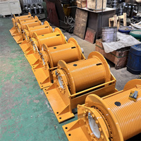 Treuil à tambour unique personnalisé, 1t-100 tonnes, treuil hydraulique pour treuil de camion, treuil de pêche, treuil de bateau de pêche, treuil de grue