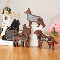 Boîte de rangement créative pour poils d'animaux, boîte commémorative pour poils d'animaux, boîte commémorative pour chien en contreplaqué, vente chaude