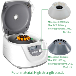 Máquina <span class=keywords><strong>de</strong></span> laboratorio Hospital <span class=keywords><strong>para</strong></span> <span class=keywords><strong>muestras</strong></span> <span class=keywords><strong>de</strong></span> <span class=keywords><strong>sangre</strong></span> Operación fácil Motor <span class=keywords><strong>de</strong></span> CC sin escobillas Centrífuga <span class=keywords><strong>de</strong></span> baja velocidad - Product Image 3