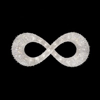 Fantaisie postmoderne luxe nordique élégant décor à la maison dirigeable créatif lumière serpent K9 lustre en cristal pour mariage d'hôtel