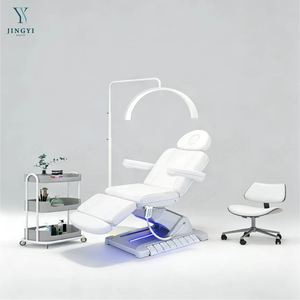 Lettini per Trattamenti Estetici, Sedie per Spa e Saloni, Tavoli per Trattamenti Ciglia, Poltrona con Meccanismo di Sollevamento Elettrico, Lettino da Massaggio - Product Image 4