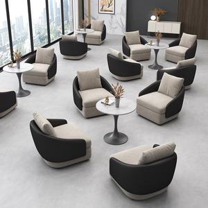 Silla de Diseño Nórdico Zxm, Cómodo Sofá Individual para Sala de Estar, Comedor, Dormitorio, Silla de Ocio Personalizada con Forma de Barriga para Balcón - Product Image 3