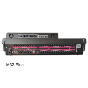 มาร์โก ออดิโอ ดีเจ คอนโทรลเลอร์ M32-Plus มิกเซอร์ดิจิตอล 32 แชนแนล หน้าจอสัมผัส WiFi อีควอไลเซอร์ 5 แบนด์ พร้อมเครื่องบันทึกในตัว วัสดุพลาสติก สำหรับการแสดงสด - Product Image 2