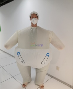 Actividades promocionales Traje <span class=keywords><strong>inflable</strong></span> Ballet Gigante Bebé Capitán Adulto <span class=keywords><strong>Muñeca</strong></span> de dibujos animados Hombre gordo Traje <span class=keywords><strong>inflable</strong></span> - Product Image 2