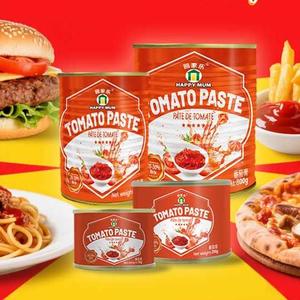 Bán buôn số lượng lớn 22% 24% Hữu Cơ tươi Salad chua ngọt Ketchup Rau Đóng Hộp Cà Chua dán - Product Image 1