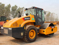 XCMG officiel utilisé XS203J prix 20 tonnes compacteur de sol à rouleaux à tambour unique