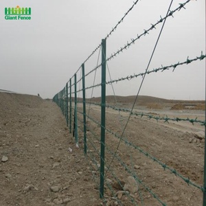 אספקת המפעל כפול מעוות מגולוון חוט 5 מ "מ גדר חוט ברזל תיל טבל חם מגולוון 2.5 מ" מ 2 מ "מ סכין יחיד 20 מ" מ 25kgs - Product Image 5