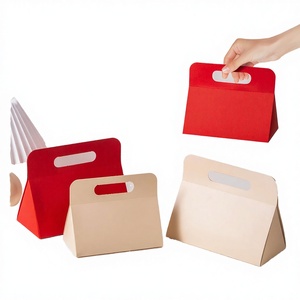 Creative Pink Mini Wedding Candy <b>Packaging</b> <b>Small</b> Sweet Birthday Party Gift <b>Box</b> Custom Logo Embossed Recyclable Paperboard Folder - Product Image 2