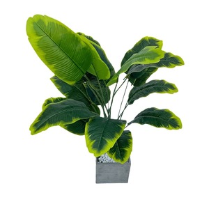 Plante Artificielle 18 Branches en Soie, Fleur Embossée, Décoration Extérieure, Style Simple, Plantes Vertes - Product Image 2