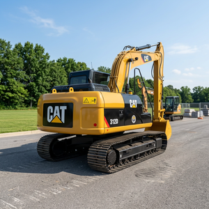 รถขุด CAT 312D มือสองราคาถูก 13 ตัน รถตักดินไฮดรอลิกแบบตีนตะขาบ Caterpillar 312D L สำหรับงานก่อสร้างในแอฟริกา - Product Image 1