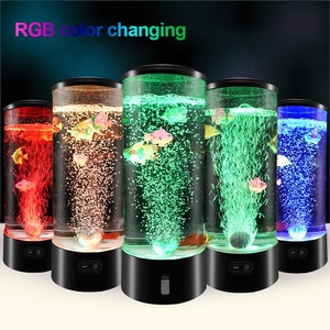 Tùy chỉnh nghiên cứu phòng LED bong bóng tháp cá đèn ánh sáng nước phòng ngủ ánh sáng ban đêm Aquarium Tank bảng đèn - Product Image 6
