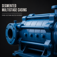 Pompe centrifuge multi-étages pneumatique haute pression TSWA, pompe horizontale à aspiration simple, 1450 tr/min, pour l'eau des installations chimiques