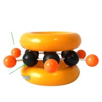 Modèle de structure annulaire du benzène : Assemblage de tiges en aluminium Dzy-17 pour la molécule de benzène, diamètre des billes 30-23mm, nuage électronique