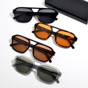 Gafas de sol japonesas retro hechas a mano para hombres y mujeres cara grande con <span class=keywords><strong>lentes</strong></span> ópticas UV400 para conducir y aliviar la miopía - Product Image 2