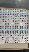 Yunduo Modern Pearl Water Ripple Equestrian Mahjong untuk 4 Pemain Bahan Akrilik Siap Dikirim Langsung dari Stok
