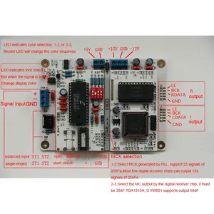 Módulo de Transmisión Nvarcher TDA1540 Compatible con Entrada I2S 256fs 384fs Adopta CS8412CS-SOP para CDM2 <span class=keywords><strong>CDM4</strong></span> - Product Image 4
