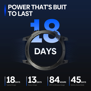 Montre intelligente Zeblaze <span class=keywords><strong>Stratos</strong></span> <span class=keywords><strong>3</strong></span> Pro Écran GPS AMOLED intégré Montre intelligente d'appel BT - Product Image 4