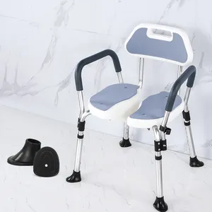אספקת שירותי בריאות מתכוונן מקלחת כיסא בשימוש רחצה כיסאות אמבטיה מושב