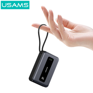 USAMS CD243 2025 Mini Power Bank Carré Personnalisé <span class=keywords><strong>65</strong></span> Watts 20000 mAh pour PC, Charge Rapide Extérieure 65W, Batteries Externes pour Ordinateur Portable Pas Chères - Product Image 2